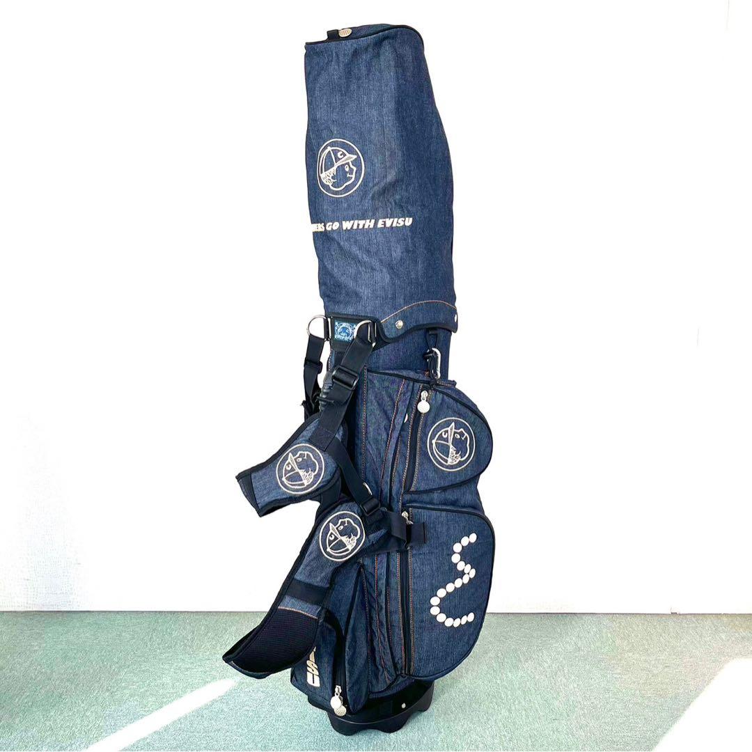 未使用品 EVISU エヴィス　キャディバッグ