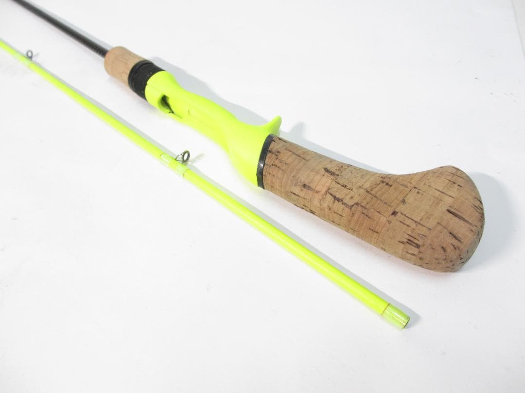 プロトタイプ 4'11\"【L】フジグリップ　エバーグリーン7軸 カーボン グラス