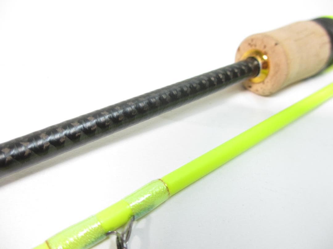 プロトタイプ 4'11\"【L】フジグリップ　エバーグリーン7軸 カーボン グラス