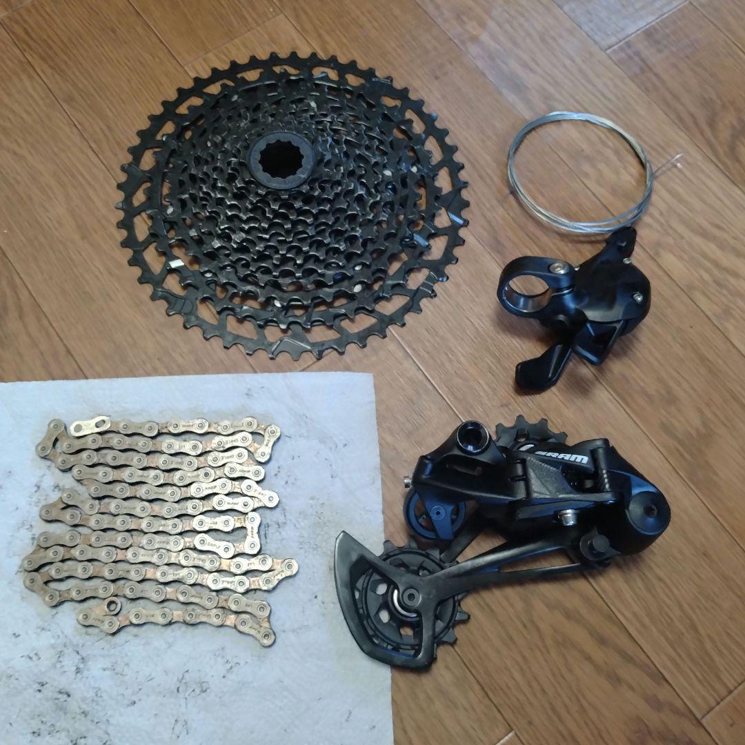 ほぼ新品 SRAM SX EAGLE 12s 一式セット 11-50t