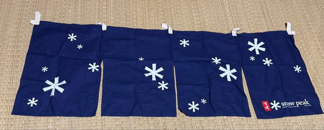 スノーピーク 雪峰祭 2014春 Noren 暖簾　限定品　希少　レア　スノピ