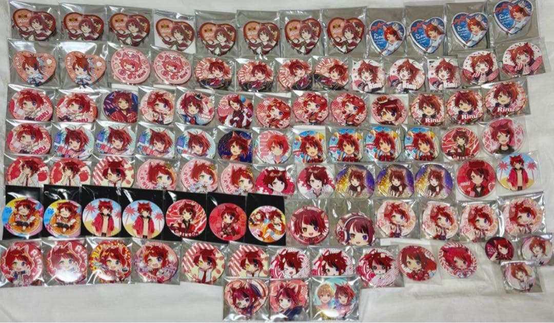 最終値下げ すとぷり 莉犬くん 缶バッジ 96個 まとめ売り