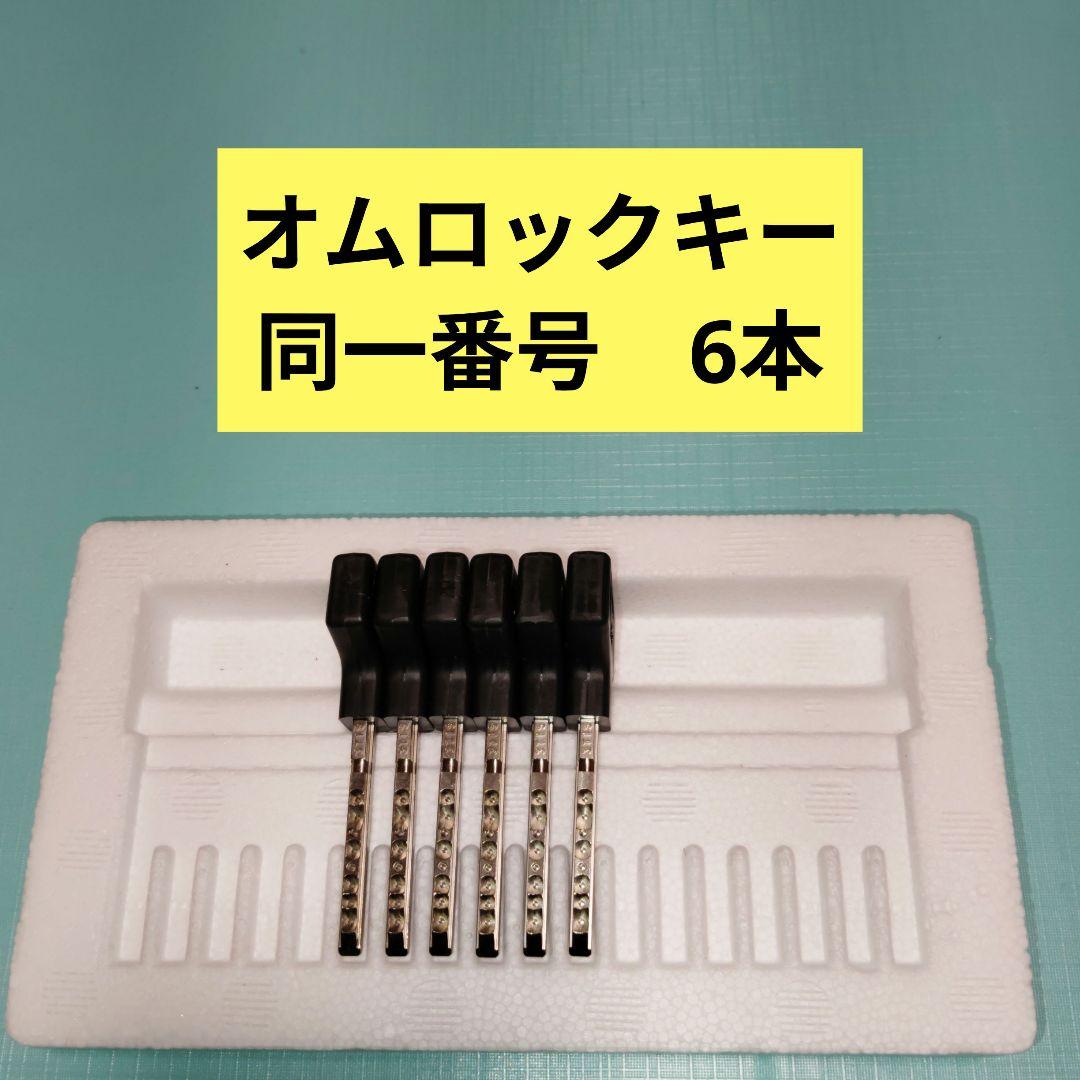 オムロックキー　同一番号　6本セットB