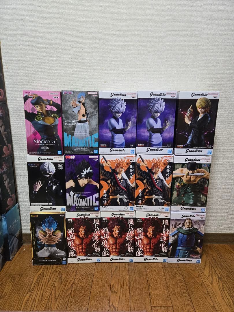 グランディスタ系多めジャンプ系人気プライズフィギュア12体　フィギュアまとめ売り