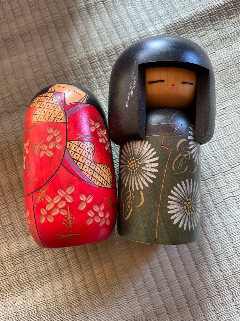 内閣総理大臣賞受賞 宮下はじめ作 こけし2セット