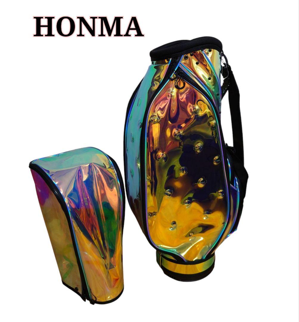 【ホンマ限定非売品】 HONMA ホンマ スケルトン クリアキャディバッグ