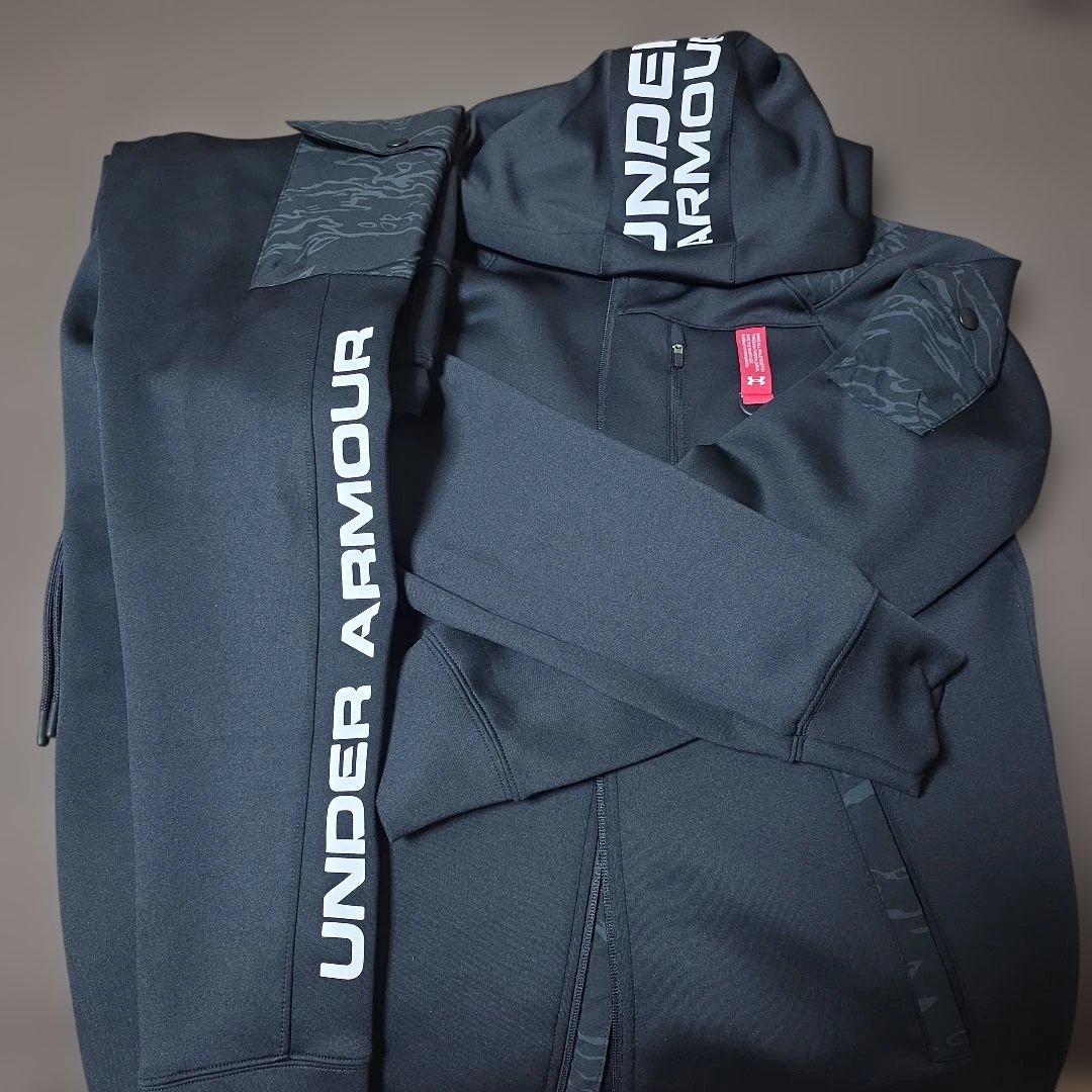 UNDER ARMOUR ジャージ上下セット 上着Lサイズ.パンツMサイズ