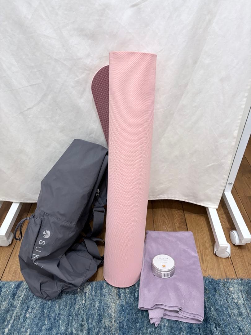SUKALA ヨガマット ピンク ケース付き ヨガセット