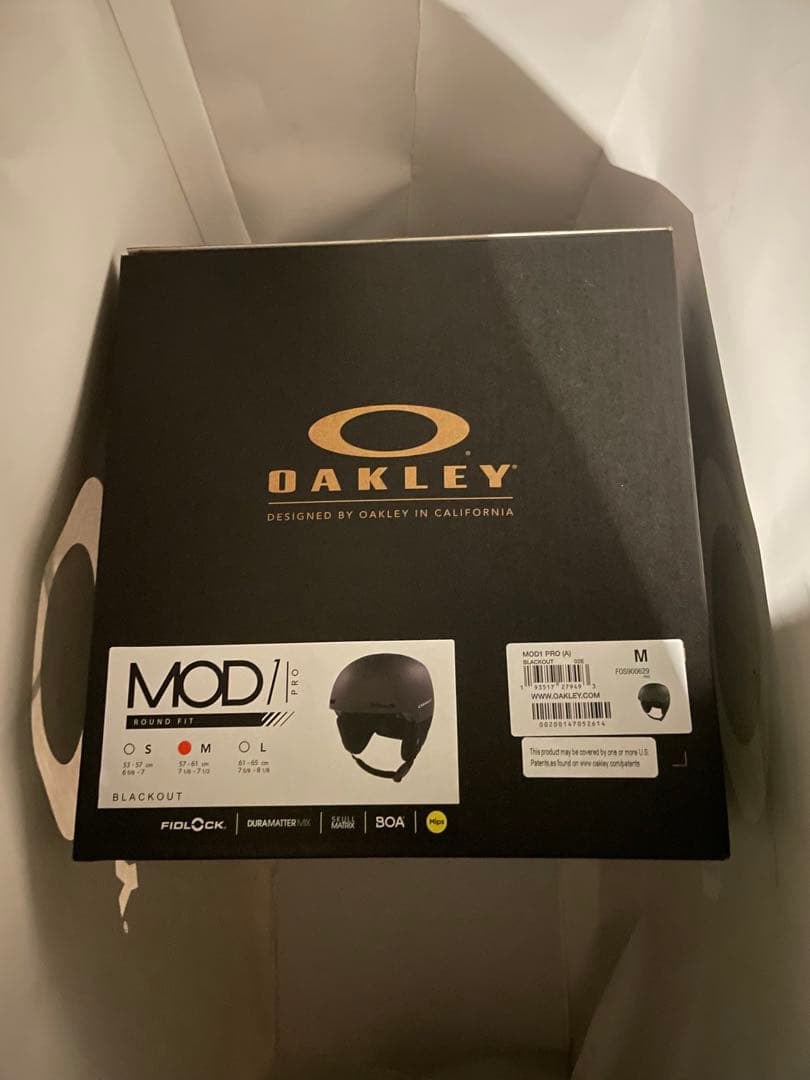OAKLEY MOD 1 ヘルメット ブラックアウト M