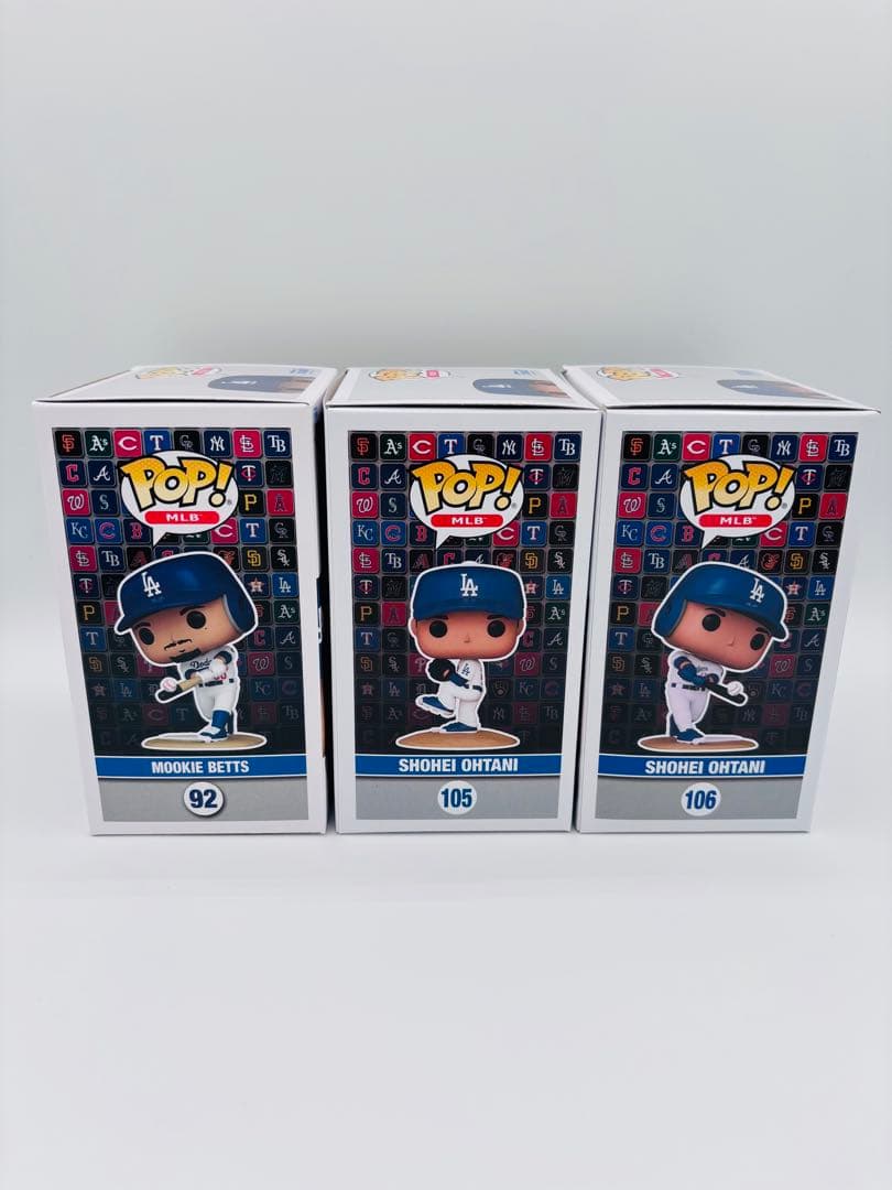 【新品】Funko Pop! MLB 大谷翔平 BP&Mookie Betts