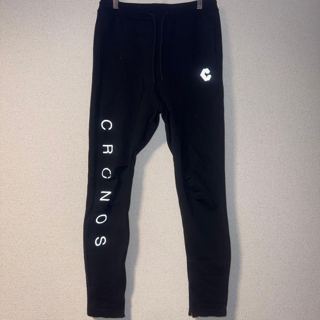 希少 CRONOS（クロノス）スキニースウェットパンツ M ブラック