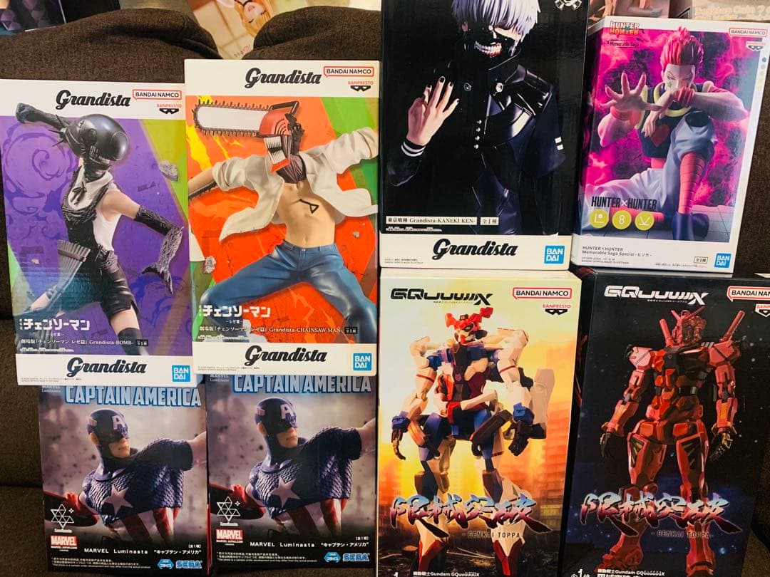 266 東京喰種　金木　チェンソーマン　レゼ　ガンダム ジークアクス　マーベル