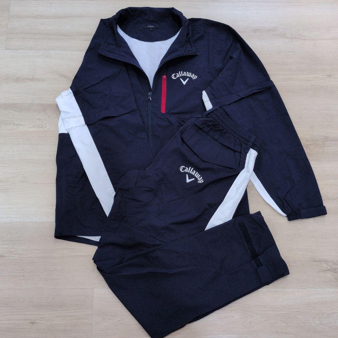 Callaway レインウェア Lサイズ ネイビー