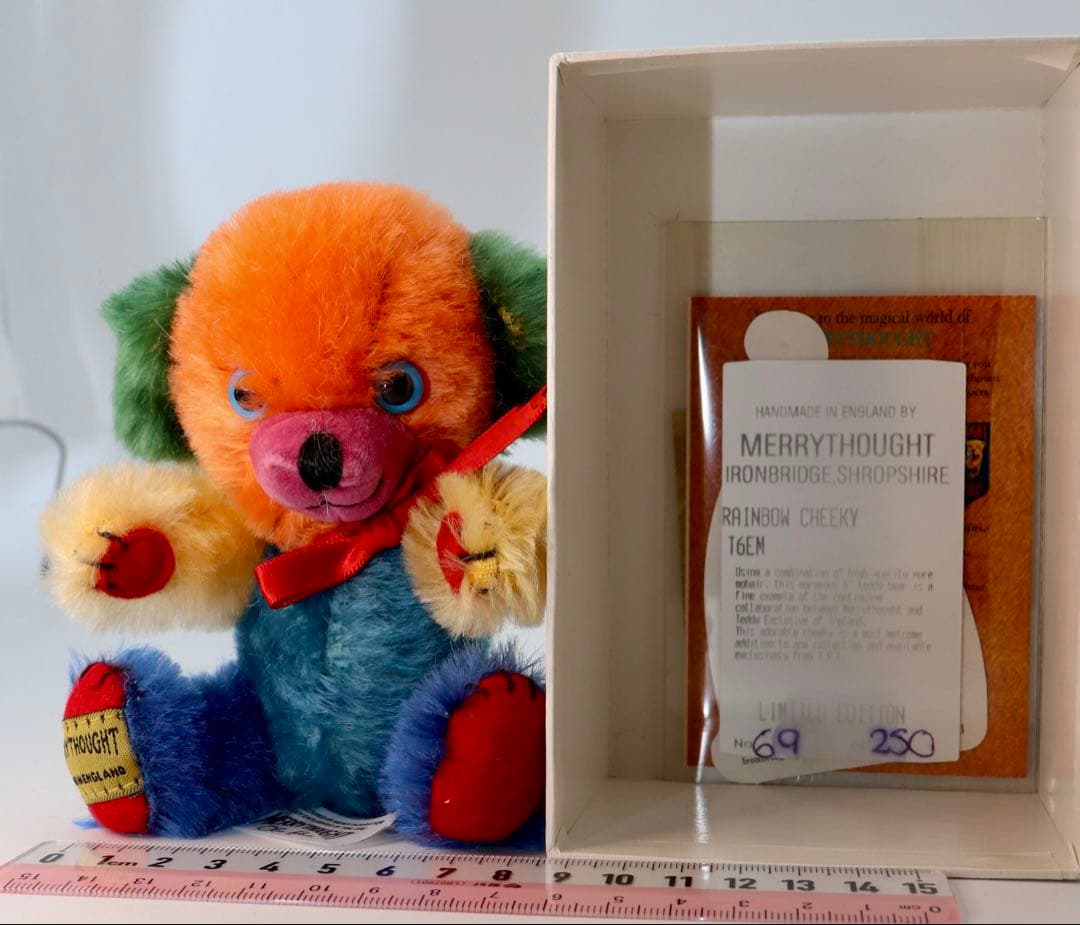 コレクション Merrythought Rainbow Cheeky 14cm