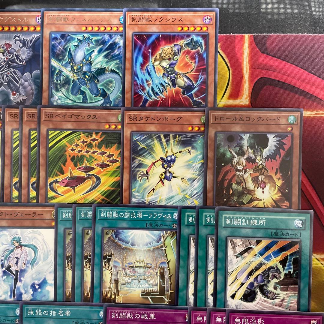 大会優勝構築 剣闘獣デッキ スレイブパンサー ドミティアノス ヘラクレイノス