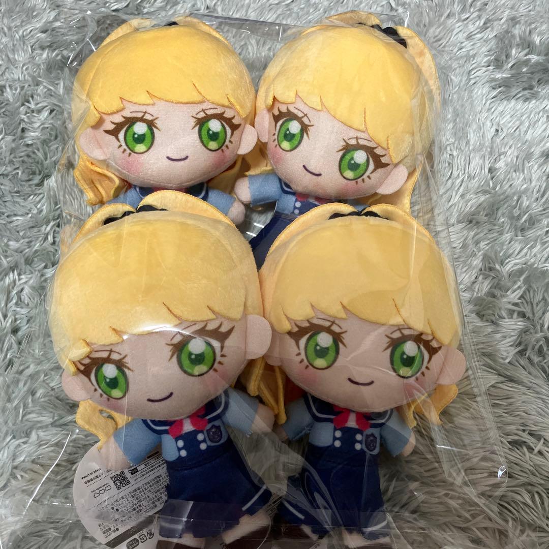 【極美品】ひみつのアイプリ ぬいぐるみ 五十嵐じゅりあ　4点