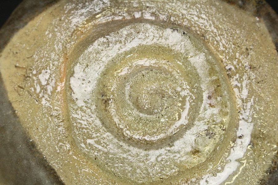 茶道具 桂窯 赤楽茶碗 共箱 未使用(ZE666)