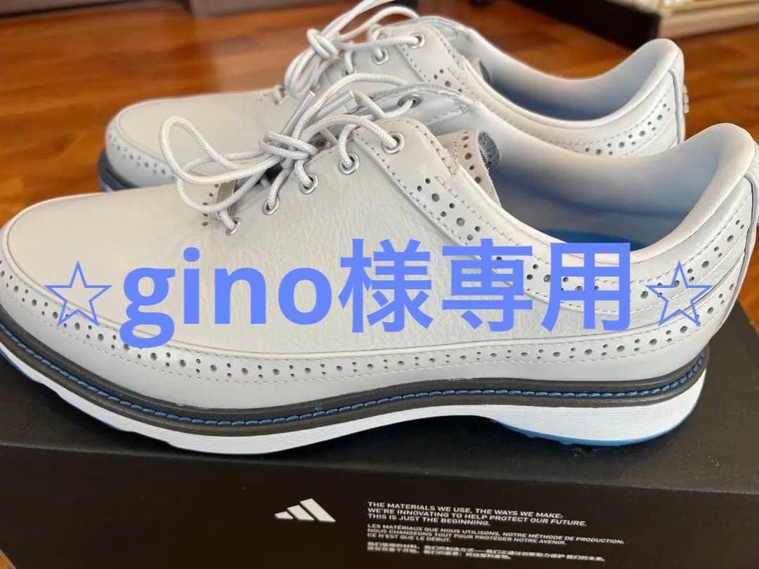 ⭐️新品未使用⭐️アディダスゴルフシューズ MC80 ホワイト レザー