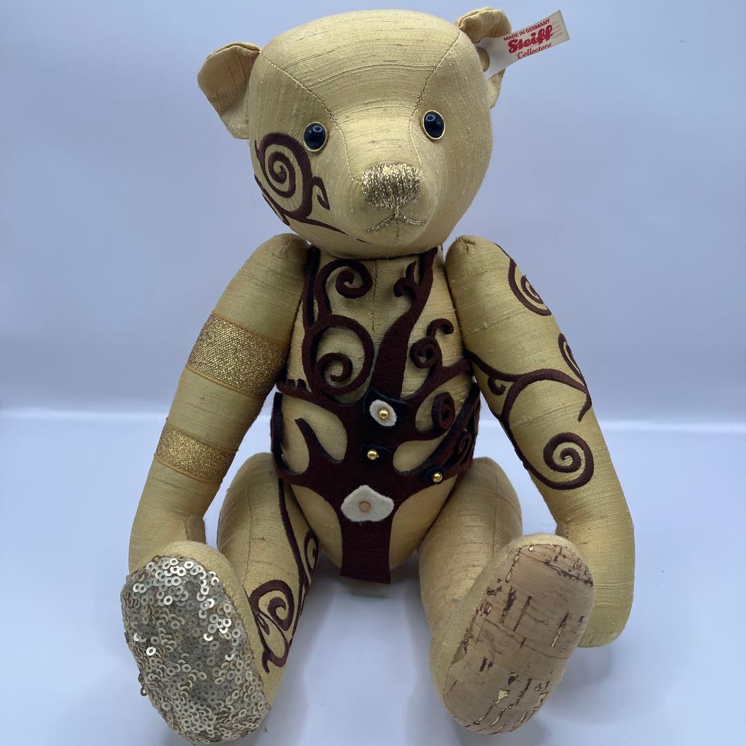 Steiff ベージュ テディベア ぬいぐるみ　Y