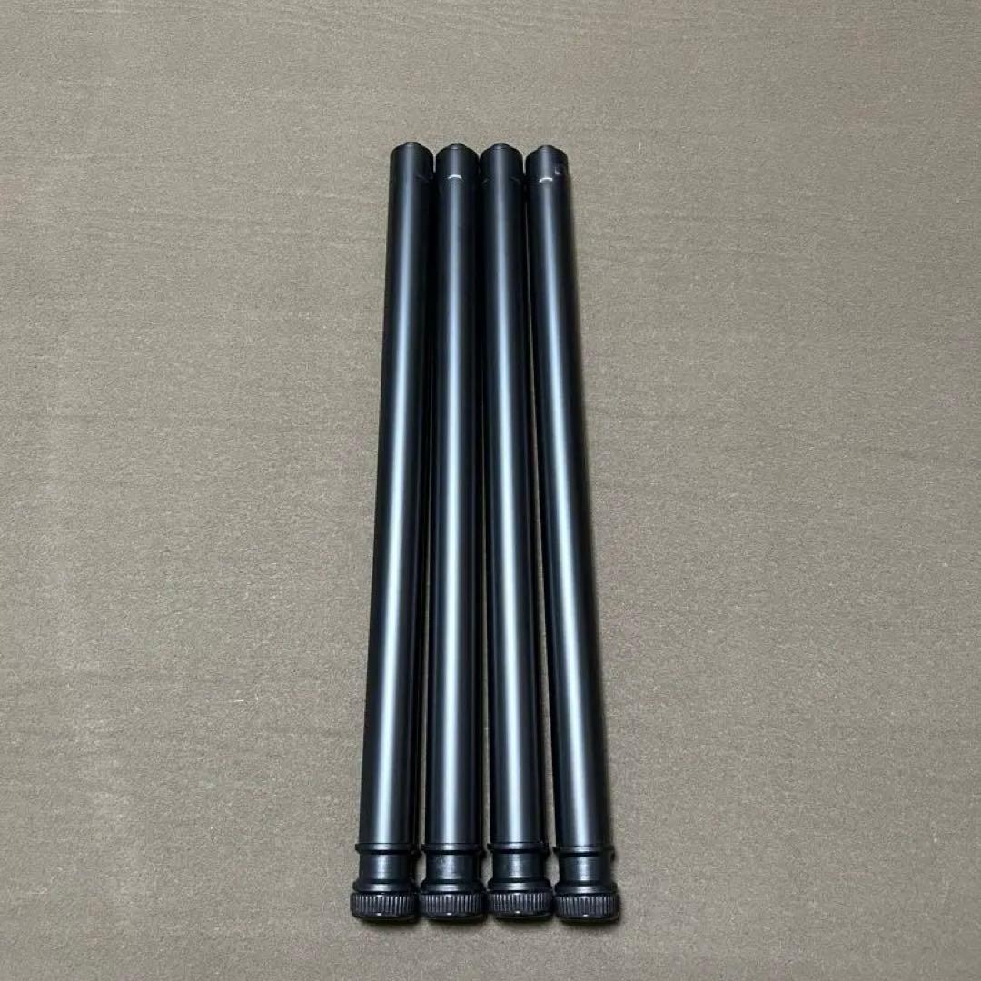 【新品未使用】雪峰祭限定品 スノーピーク IGT ブラック 400脚 4本セット