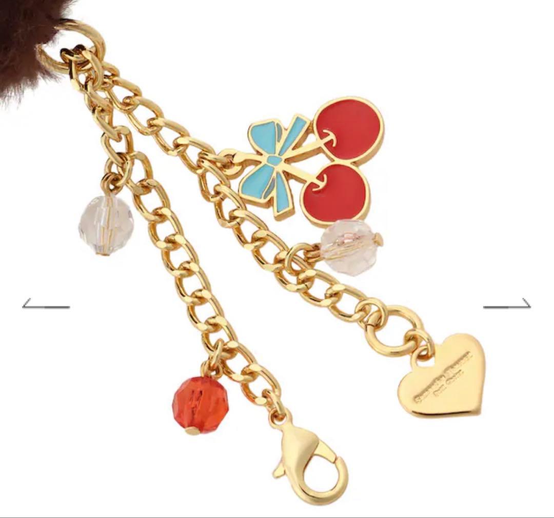 サマンサタバサ×モンチッチぬいぐるみチャーム　ショッパー付き