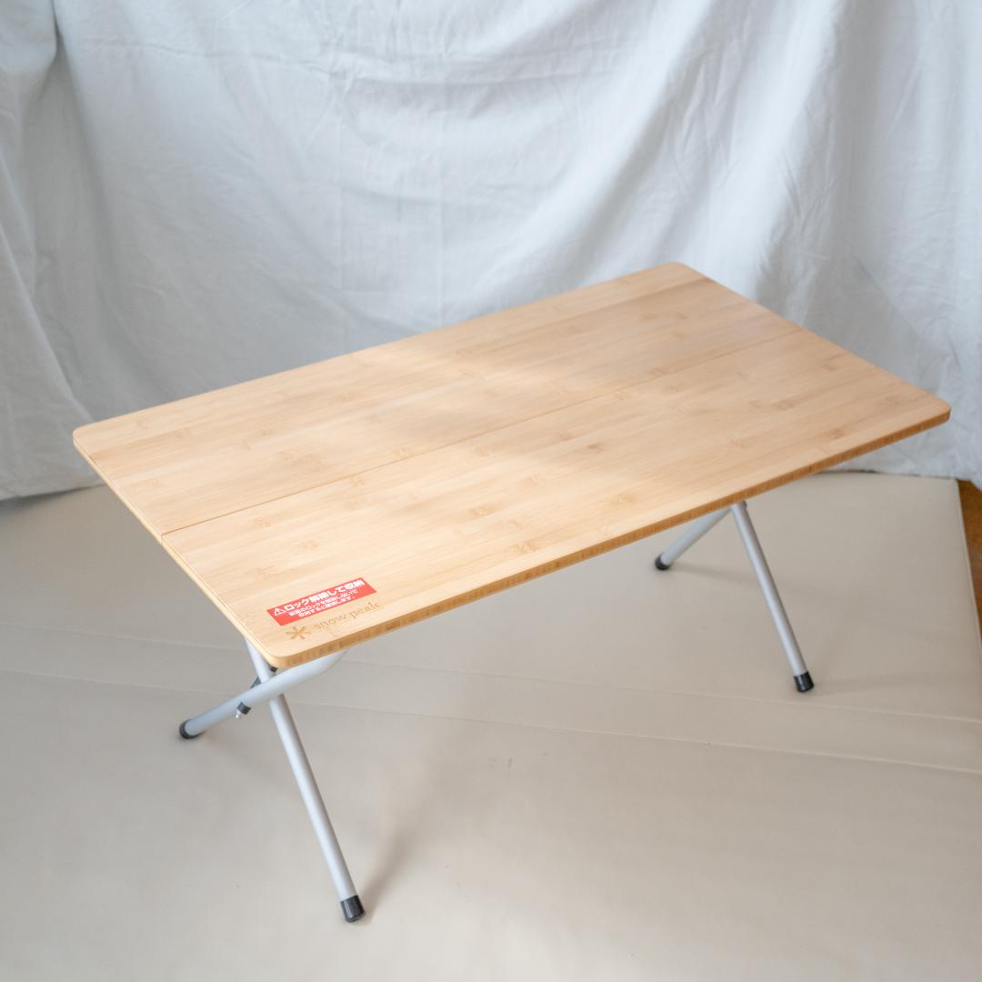 スノーピーク peak ワンアクションローテーブル 竹 LV-100TR