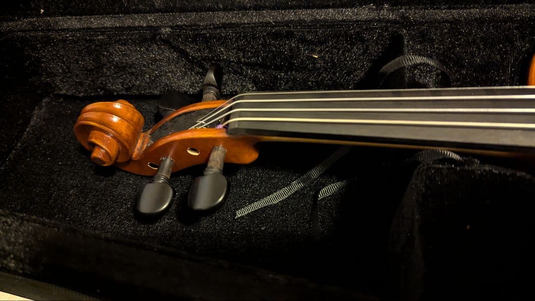 ニコロサンティ NSN60S バイオリン　4/4 美品　弓、ケース、松脂、肩当付