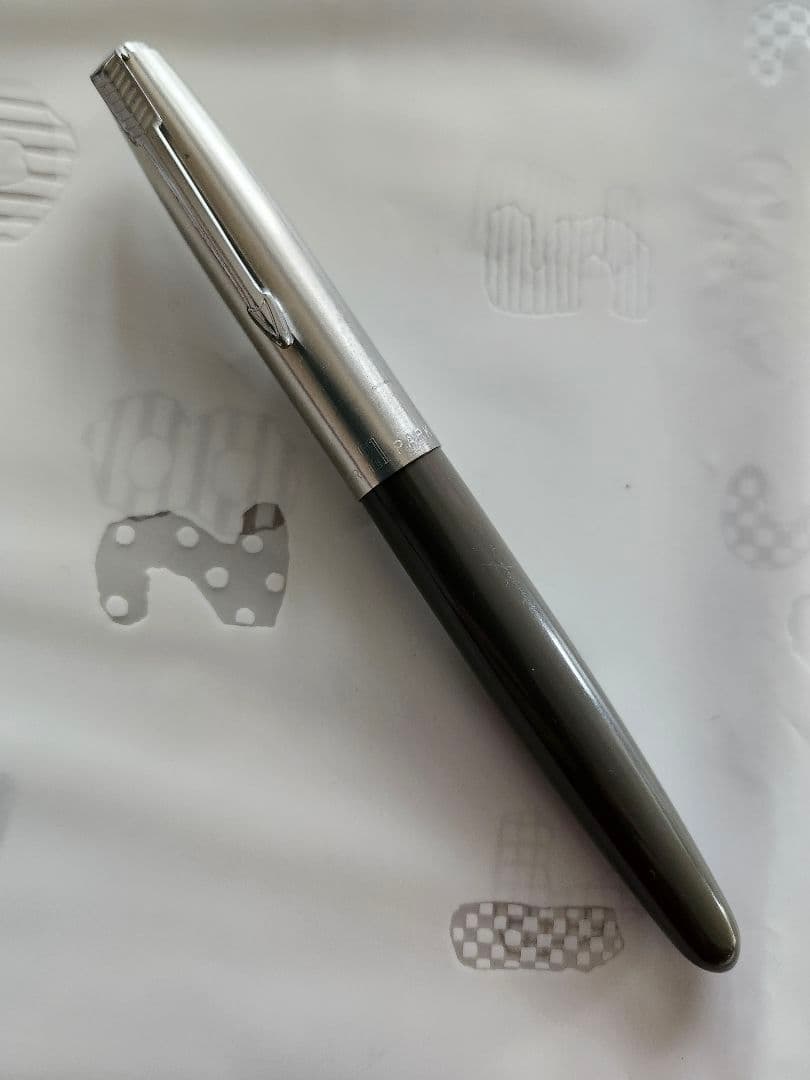 '50's60sPARKERパーカー21Super万年筆グレー　ビンテージ