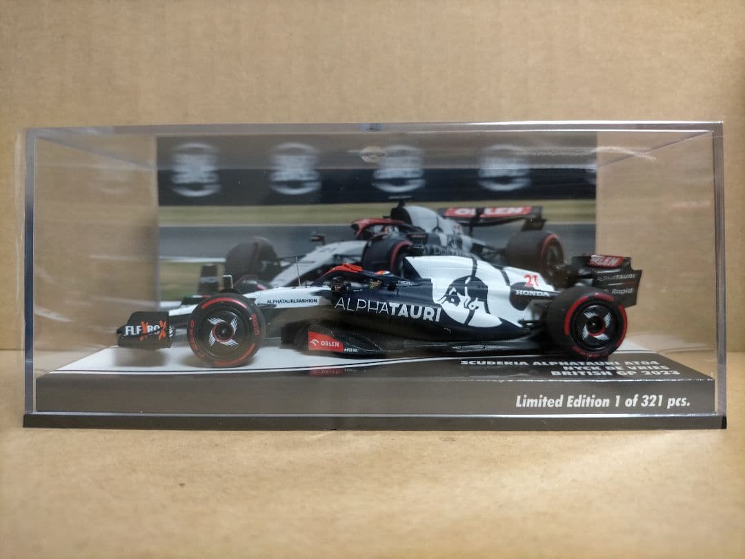 PMA 1/43 アルファタウリ ホンダ F1 AT04 デ フリース 2023