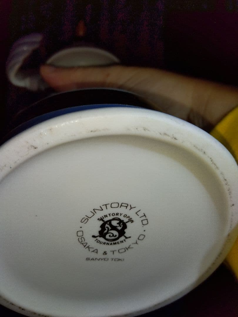超希少 1984年サントリーオープンゴルフ記念陶器ボトルウイスキー特級表示