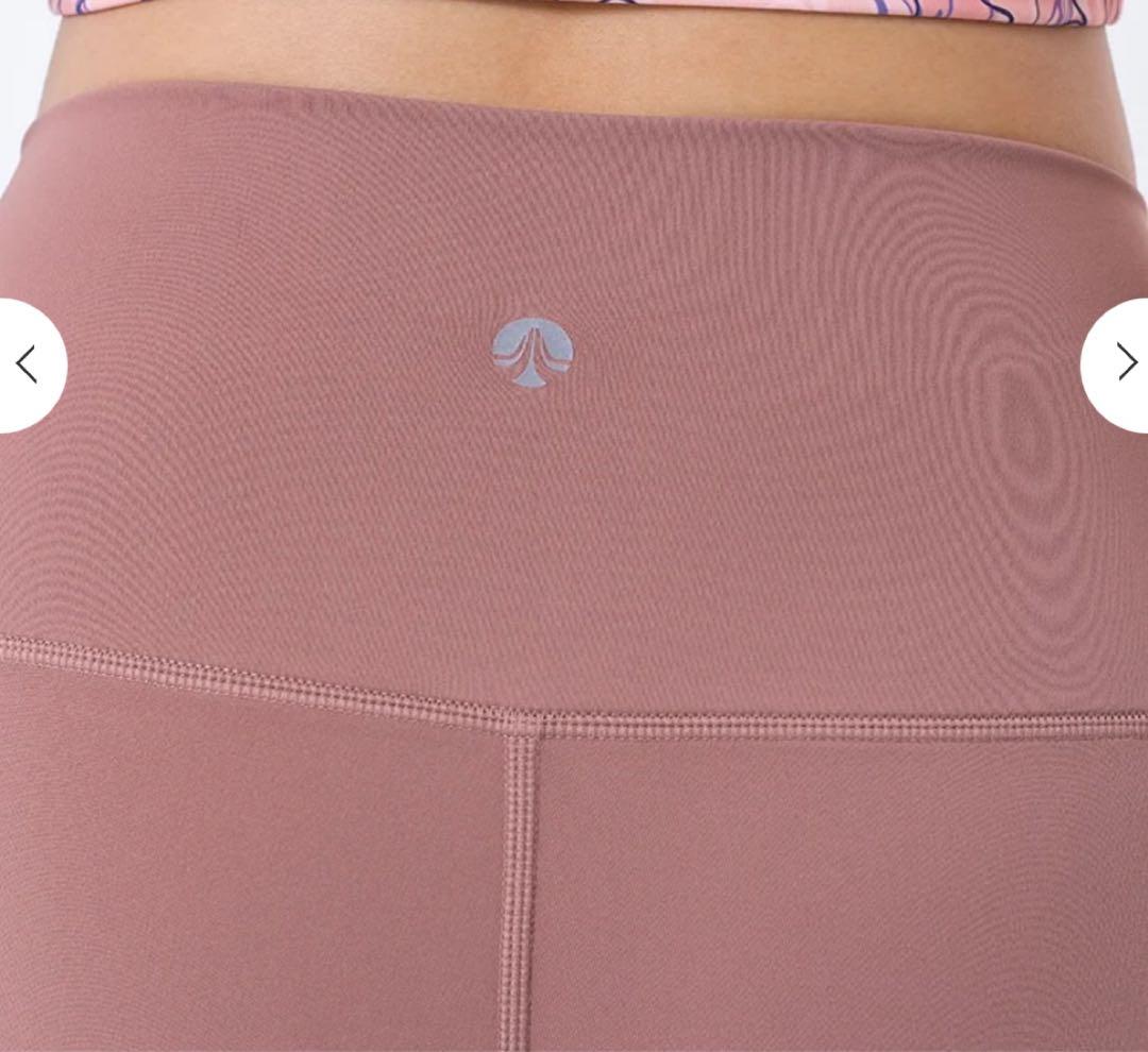 SUKALAくすみピンク トレンカ　ヨガウェア　Lsize