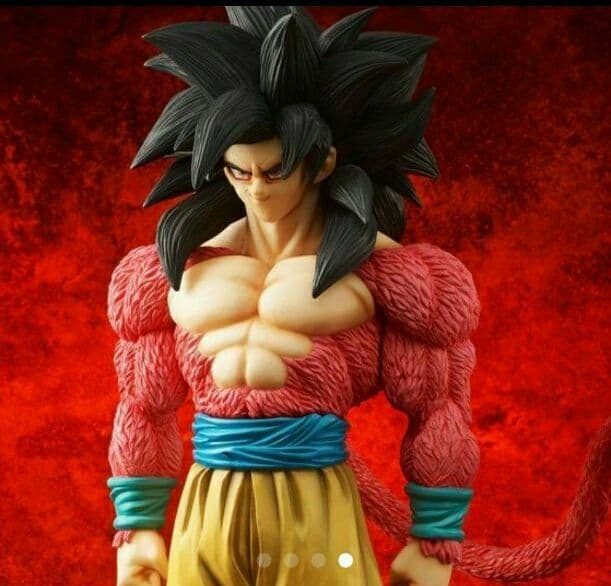 ドラゴンボールGT 新品未開封ギガンティック 初期版超サイヤ人４孫悟空フィギュア