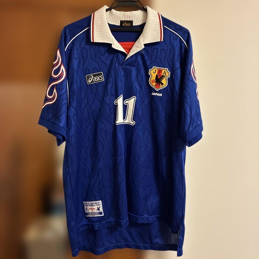 (正規品) 三浦和良 1998 日本代表ユニフォーム