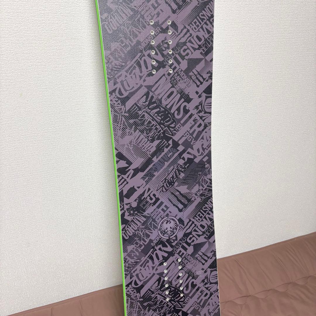 【希少品】NEVER SUMMER スノーボード モンスターエナジー 157