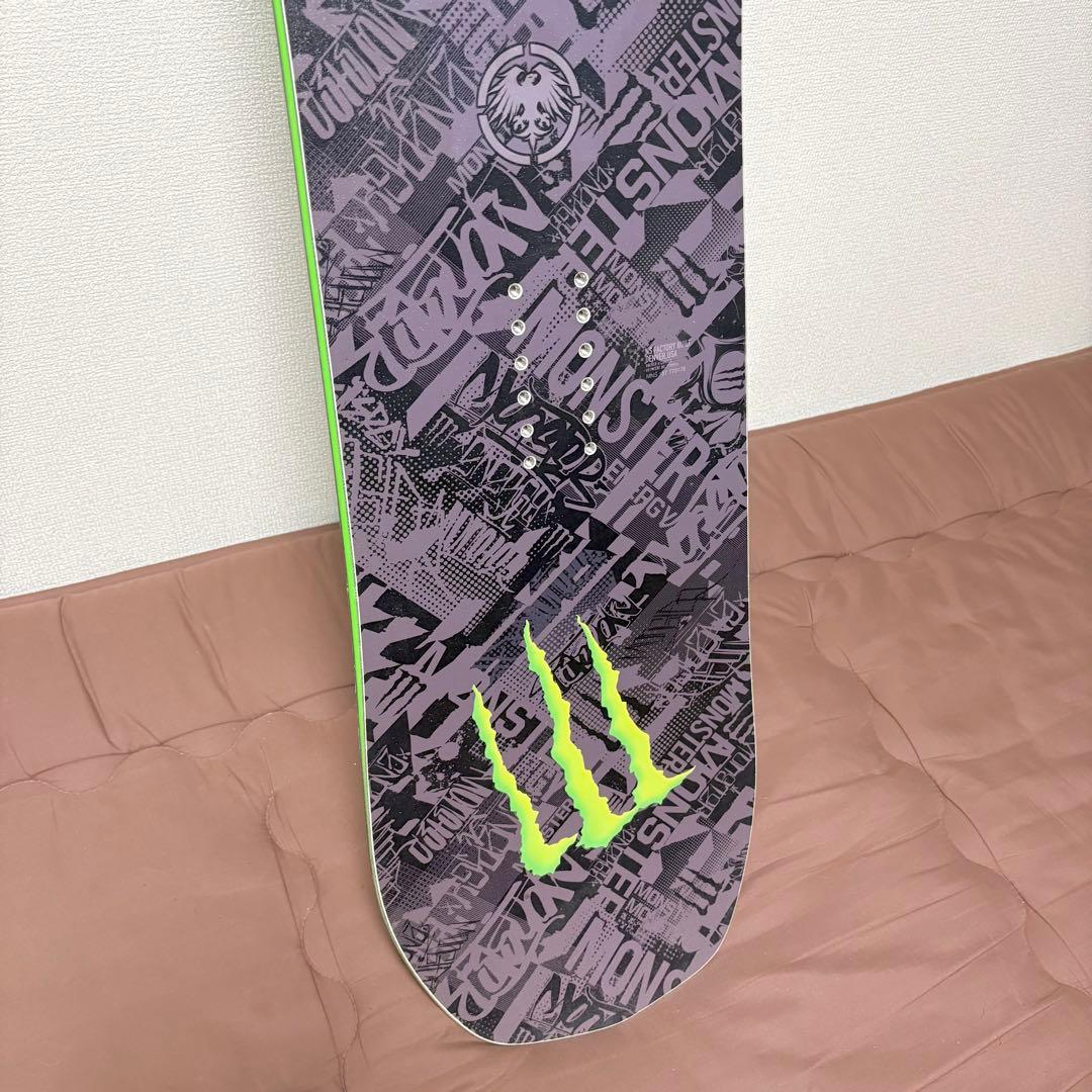 【希少品】NEVER SUMMER スノーボード モンスターエナジー 157