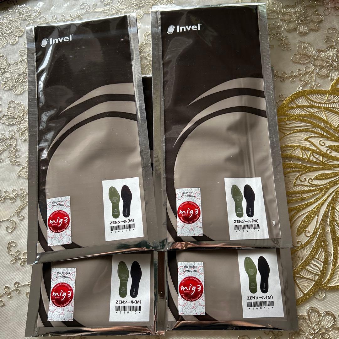 さっちゃん専用Invel ZEN-リ-Ｍ インソール 4セット