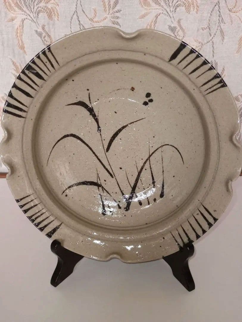 人間国宝12代 中里太郎右衛門 唐津焼 額皿