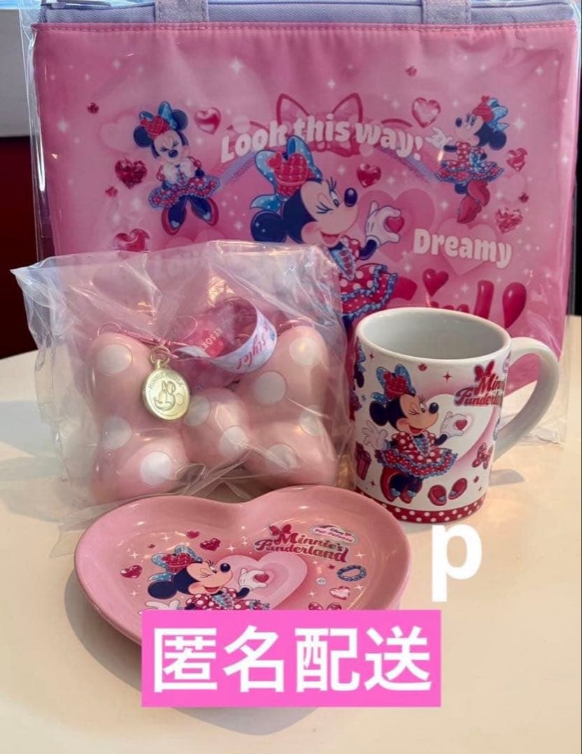 ディズニー　パルパルーザ　ミニー　ファンダーランド　スーベニア4点