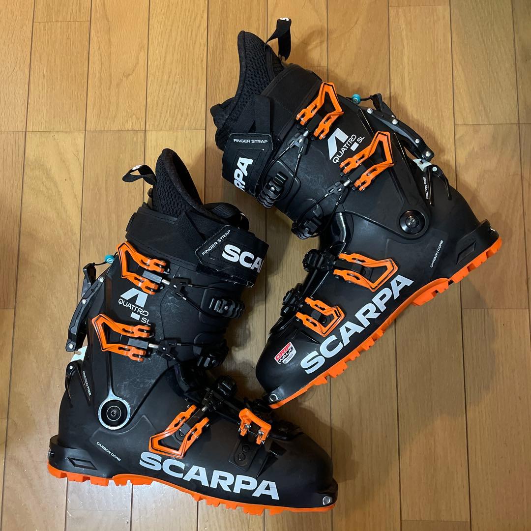 SCARPA QUATRO SLスカルパスキーブーツ　中古品