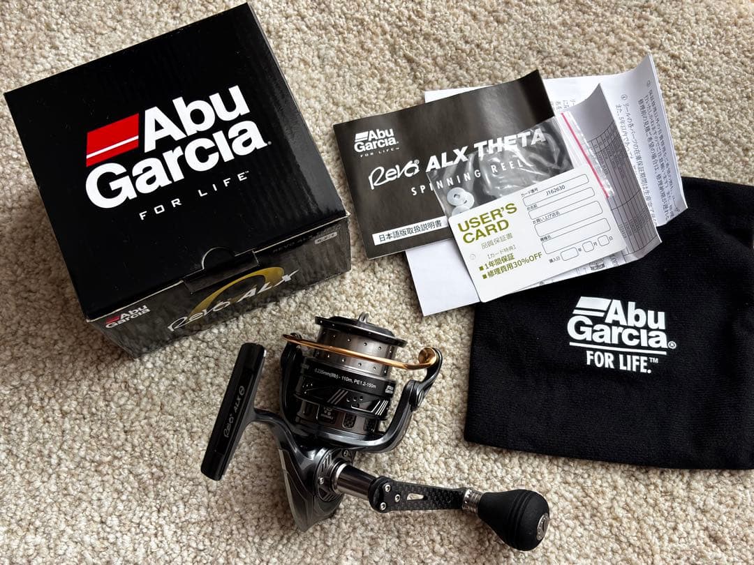 美品Abu Garcia Revo ALX 3000SH Theta