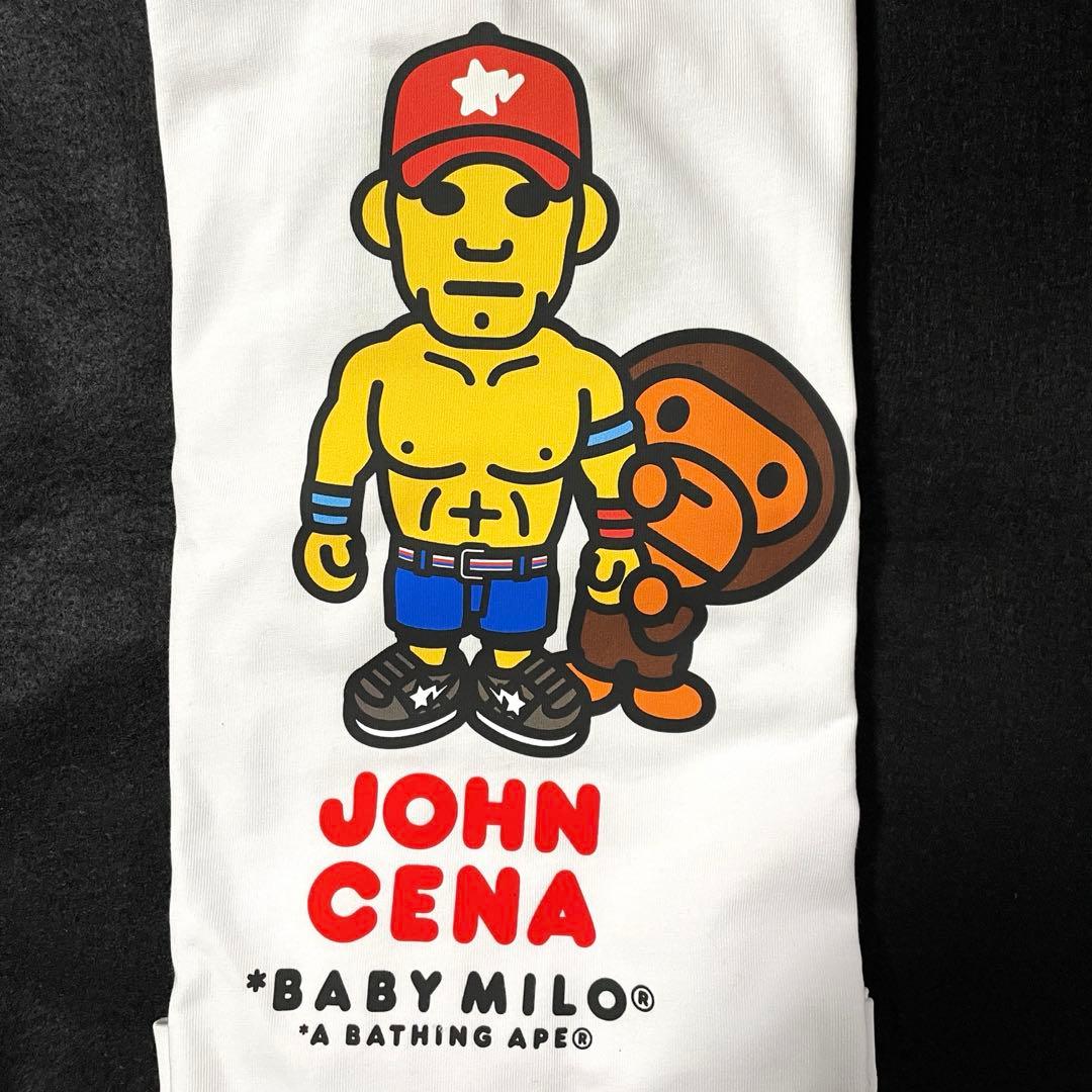 BAPE X WWE JOHN CENA BABY MILO TEE プロレス