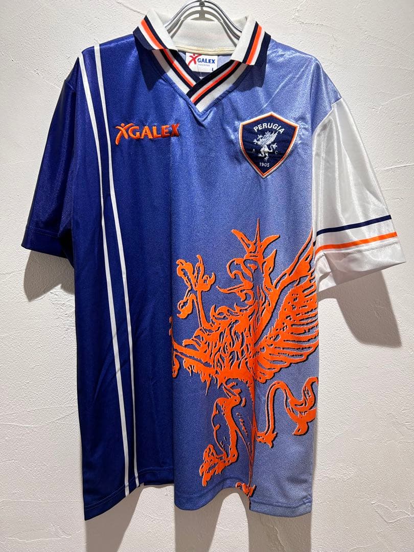 新品未使用 98/99 ペルージャ ♯7 中田英寿【Lサイズ】アウェイGALEX