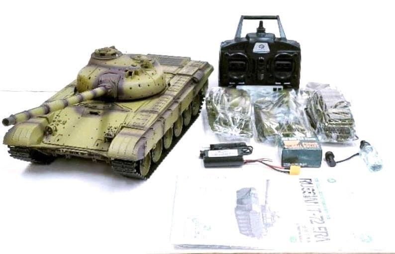 1/16サイズ戦車ラジコン　ロシアT72　ヘンロン3939-1 ver7.0