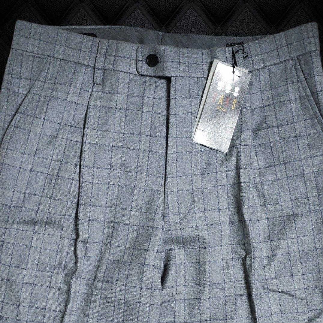 新品タグ DAKS GOLF ダックス メンズ ゴルフパンツ　オンワード樫山