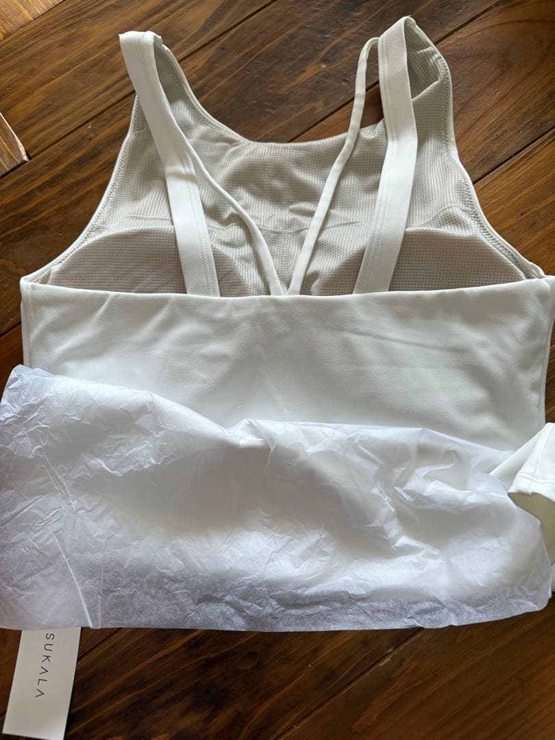 タンクトップ＆レギンスセット M スモークピンク SUKALA