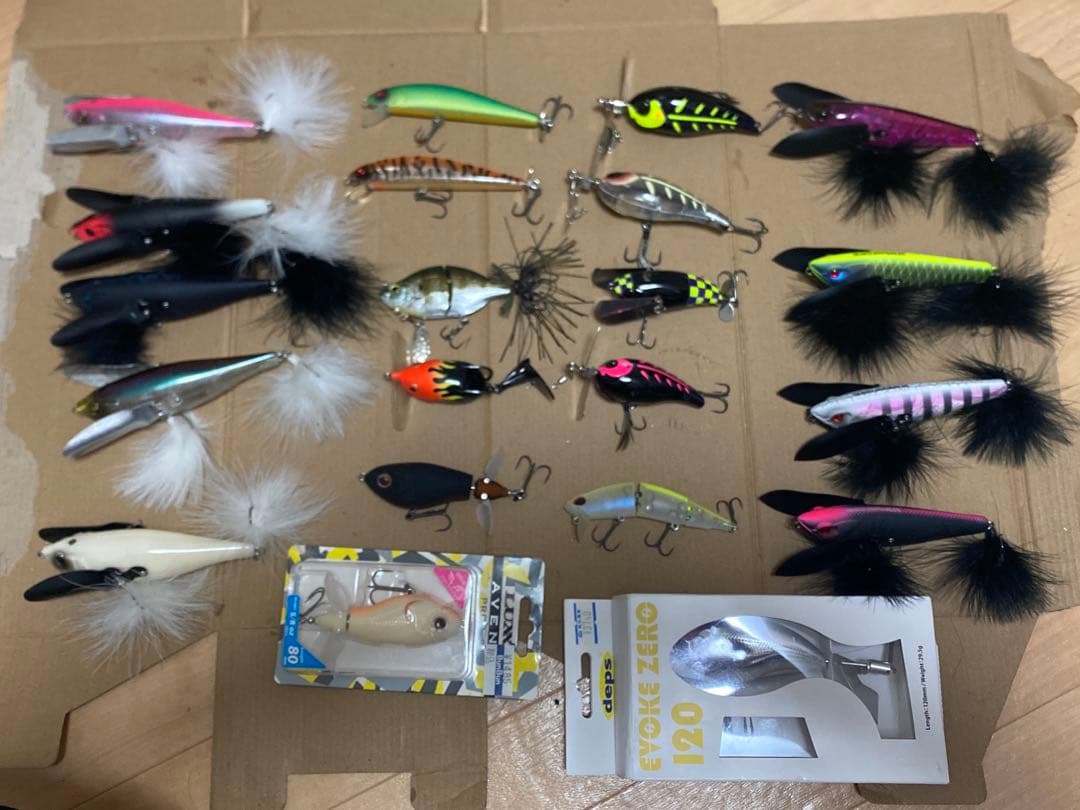 バス ルアー  21個セット レイドジャパン ジャッカル デプス等