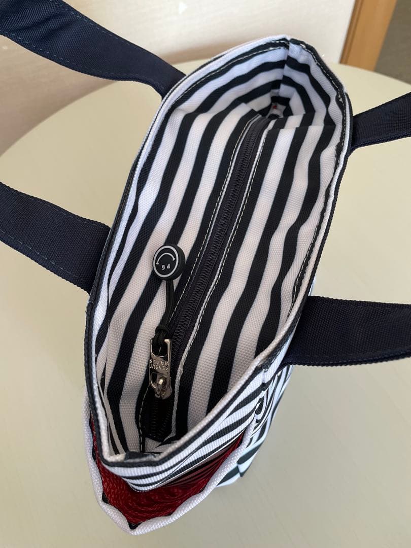 PEARLY GATES ストライプ ゴルフバッグ