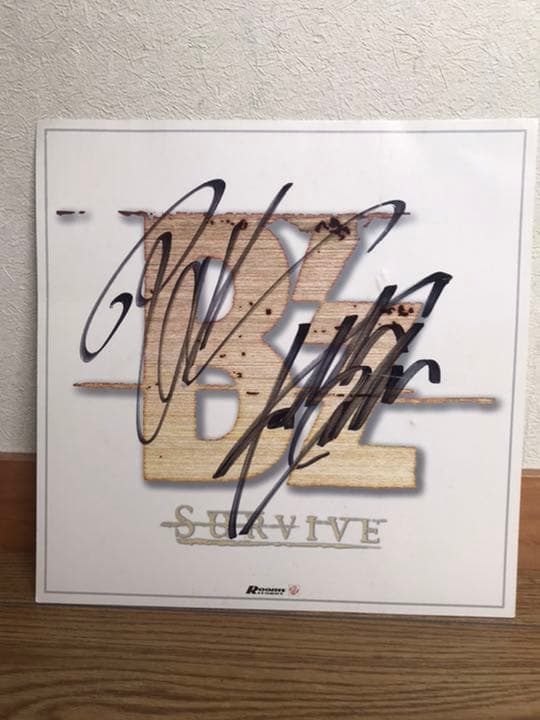 B'z サイン 貴重 1998年 SURVIVE 90年代