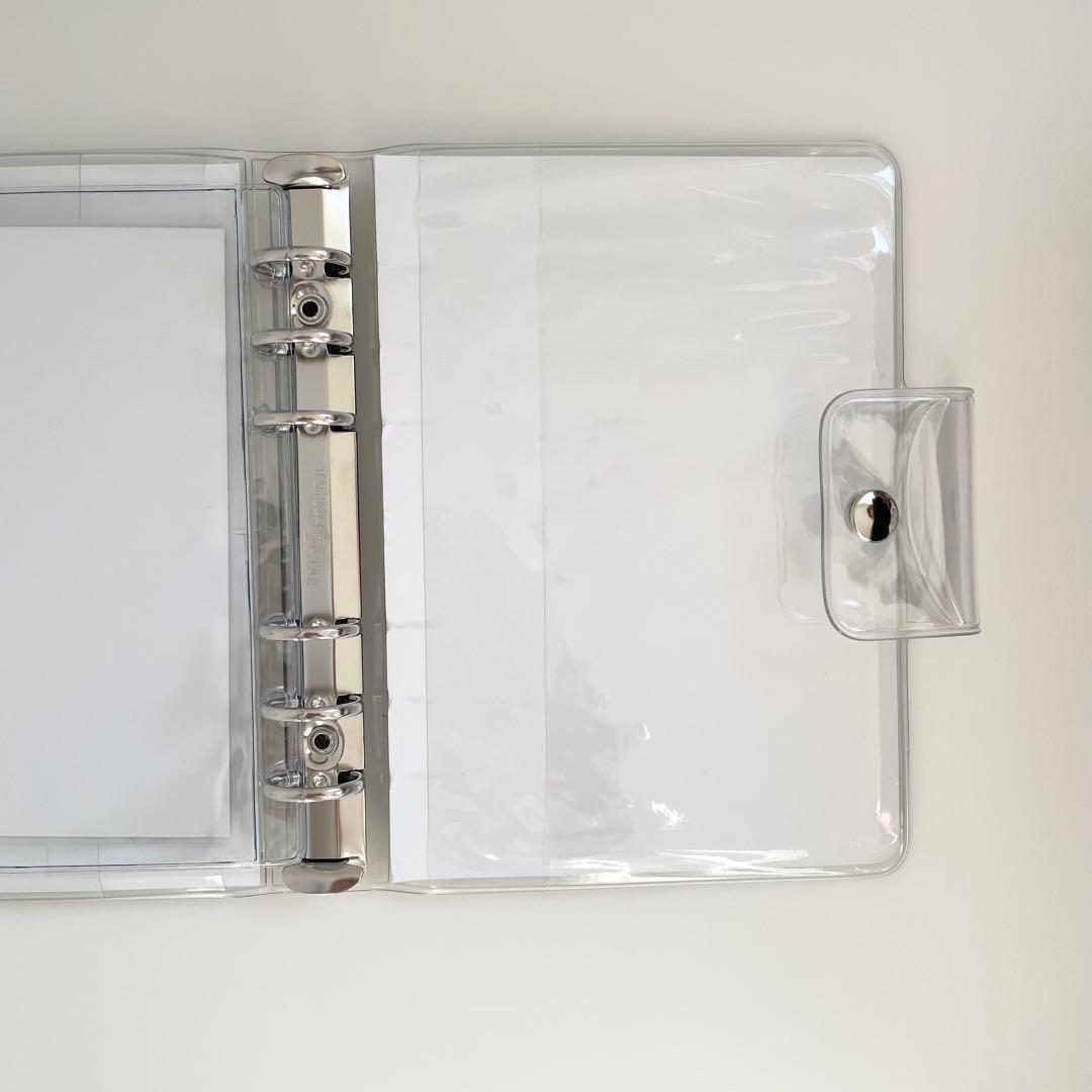 生産中止品　韓国　貯金　バインダー　カバー　A5 pvc 海