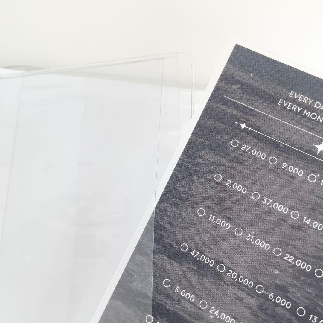 生産中止品　韓国　貯金　バインダー　カバー　A5 pvc 海